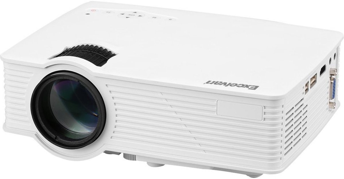 Mini LCD-projector 2000 Lumens | Mini LCD Beamer | Ondersteuning van 1920 x 1080